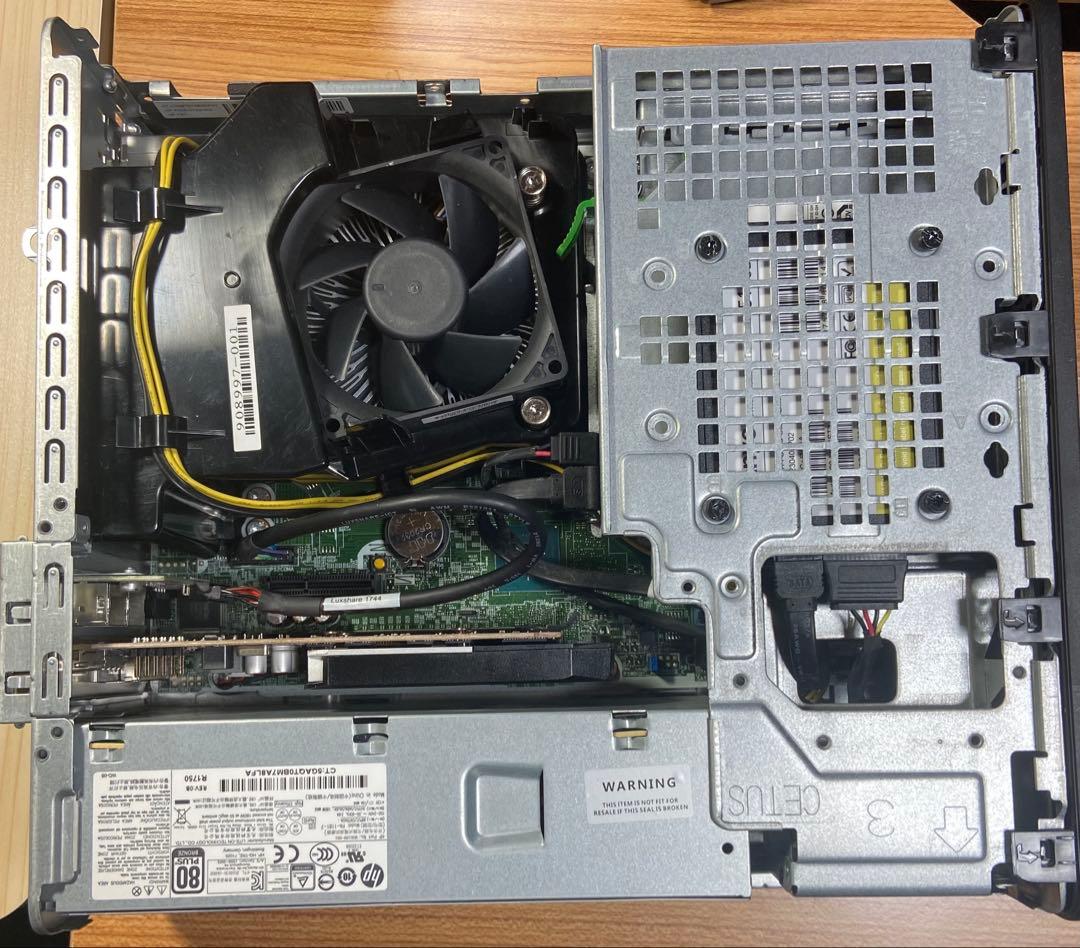 【中古】hp ProDesk 400G4 SFF【i7-6700K、16GB】