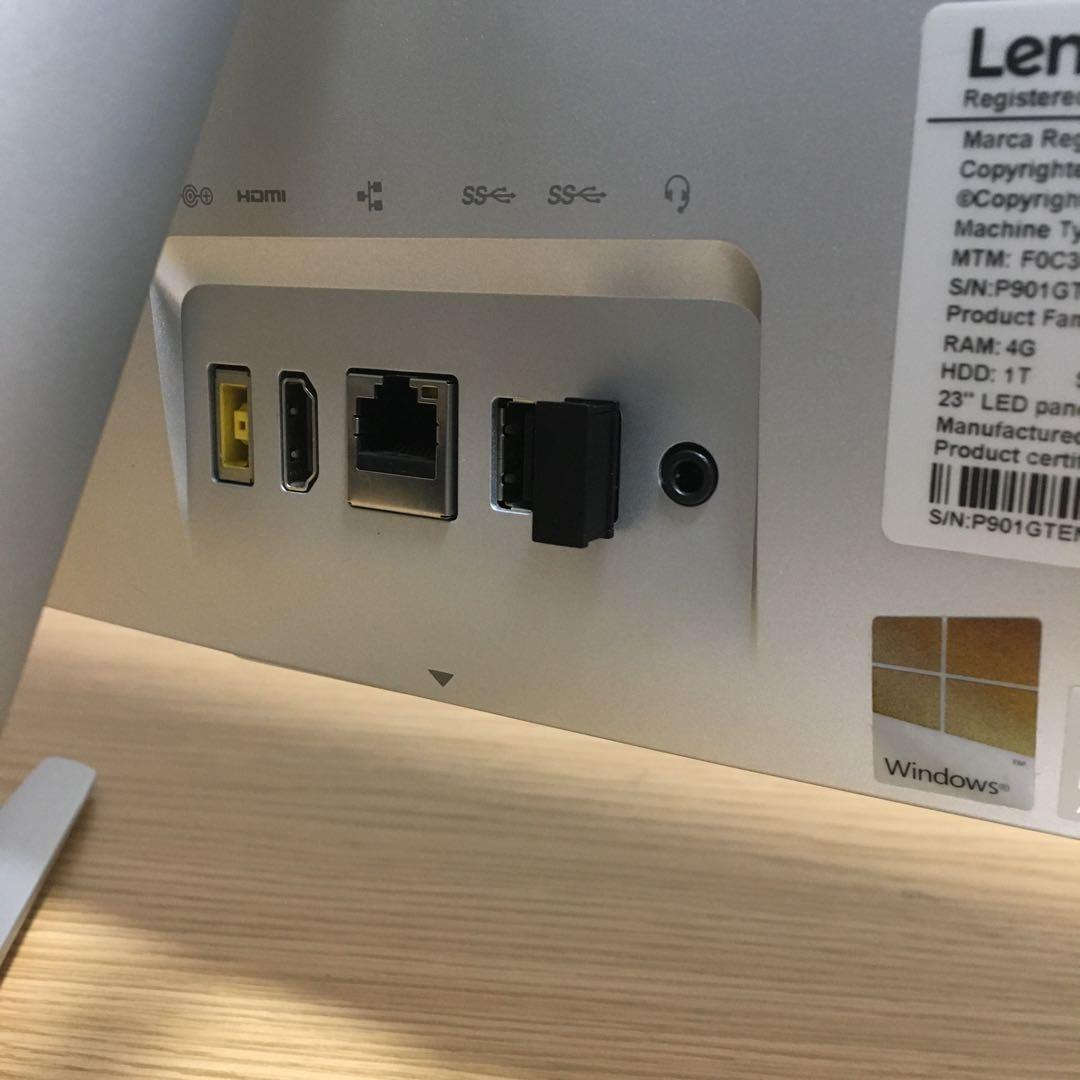 フルセット Lenovo Win11 一体型 デスクトップPC 23'モニター