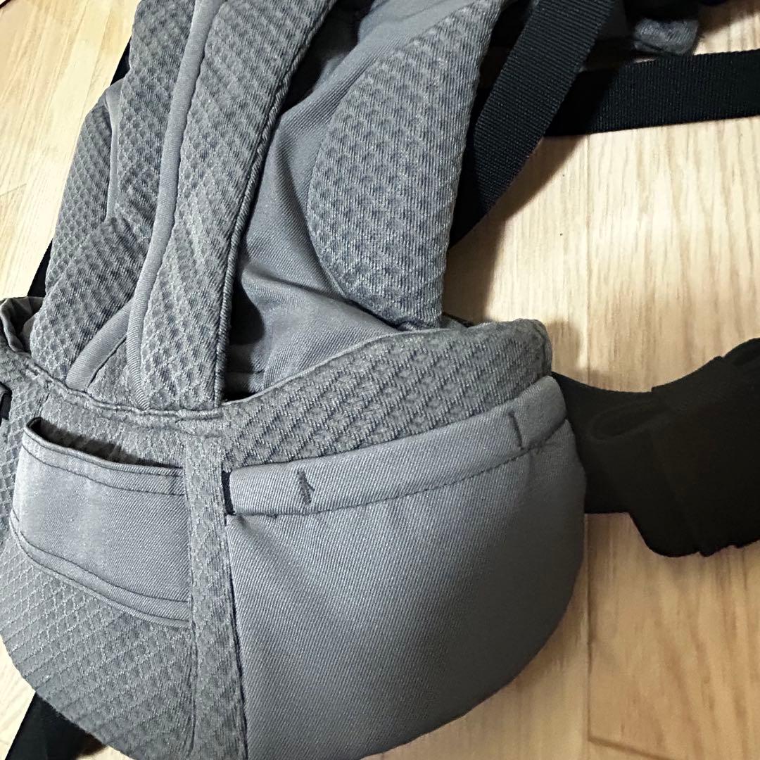 【美品】Ergobaby エルゴベビー オムニブリーズ グラファイトグレー