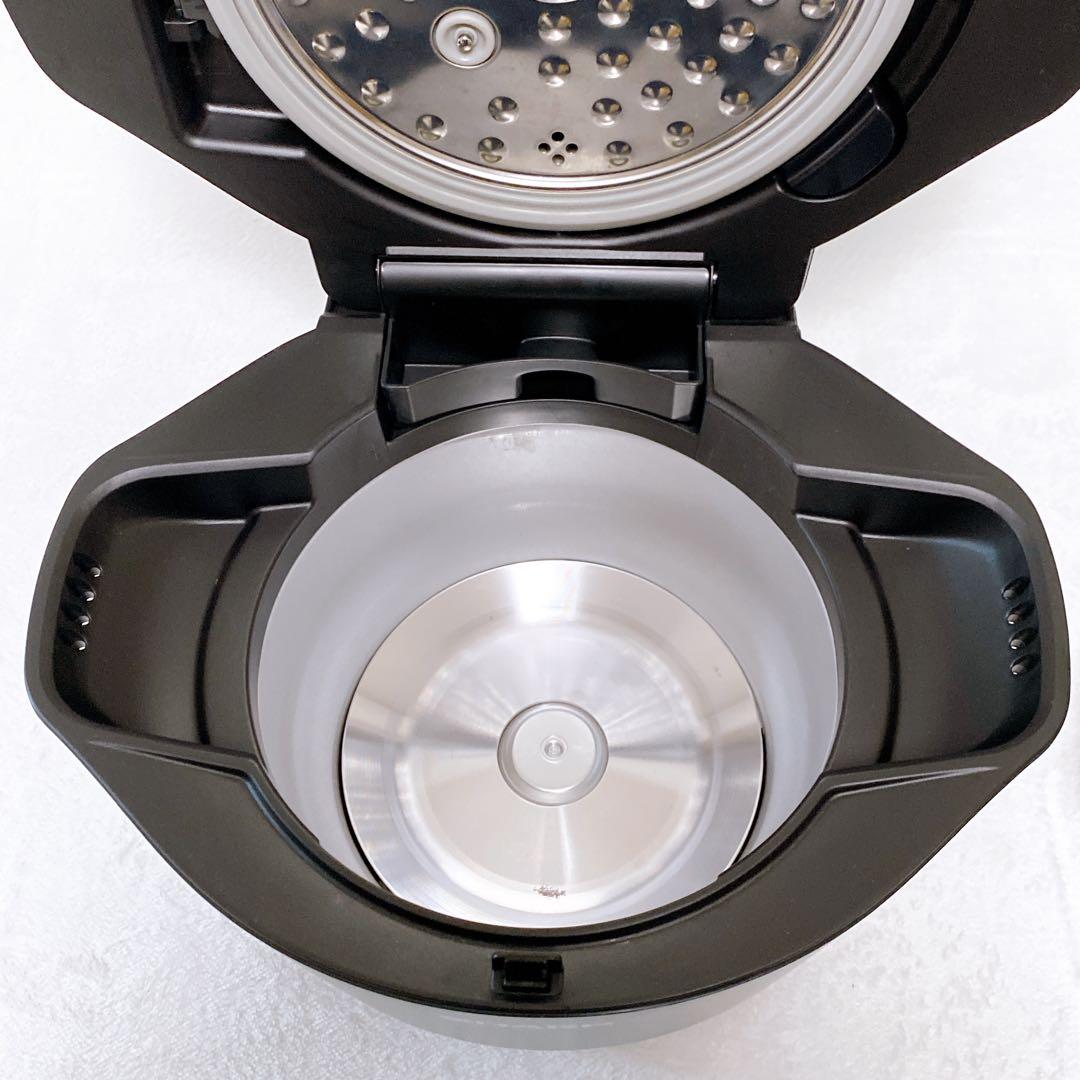 美品　SHARP シャープ　ヘルシオ ホットクック　KN-HW16G　ブラック