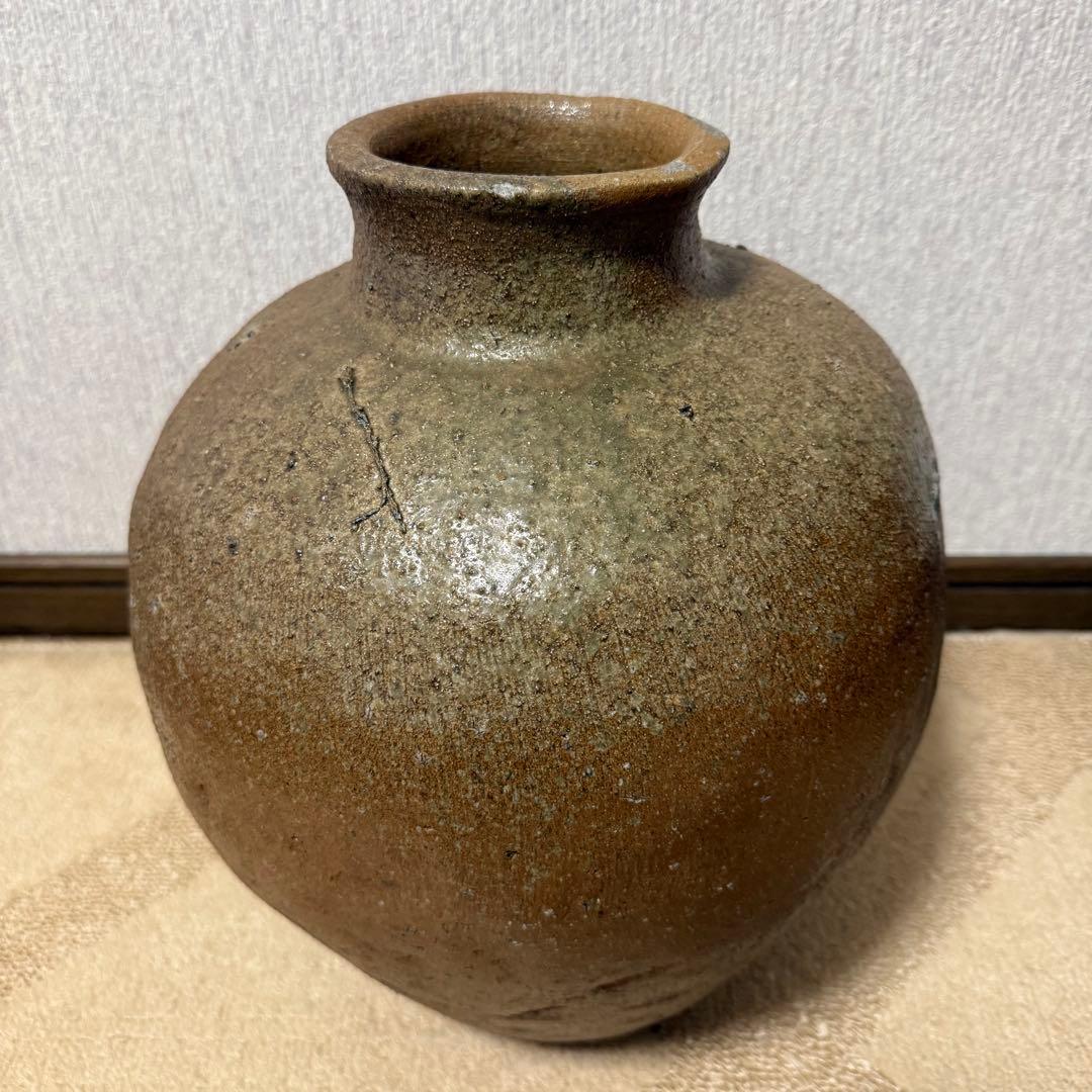 古丹波 壺 室町時代 自然釉 窯印 古備前 古信楽 古常滑 古越前 古美術 骨董