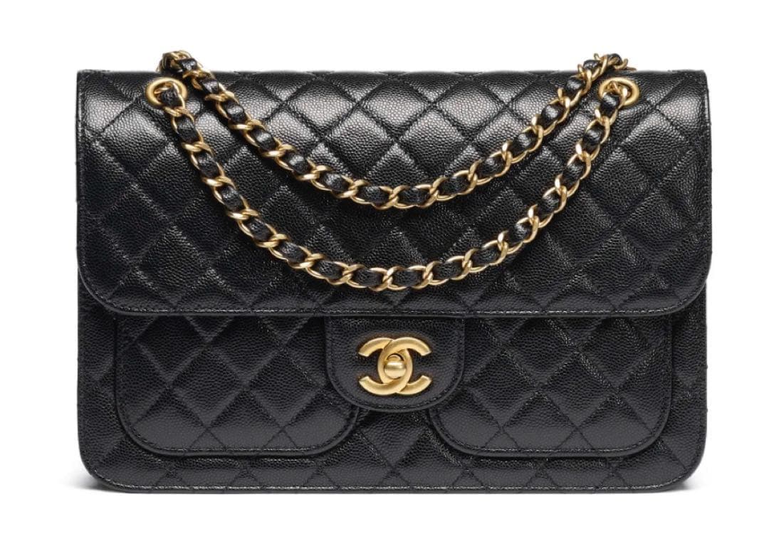 美品✨シャネル 25/26秋冬プレコレクション　マトラッセ　25 チェーンバッグ