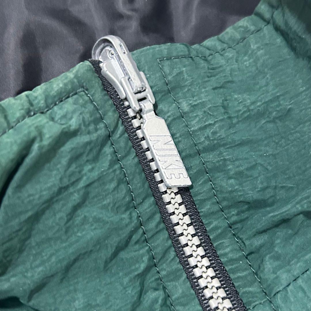 90s NIKE キルティング ナイロンジャケット リバーシブル　銀タグ