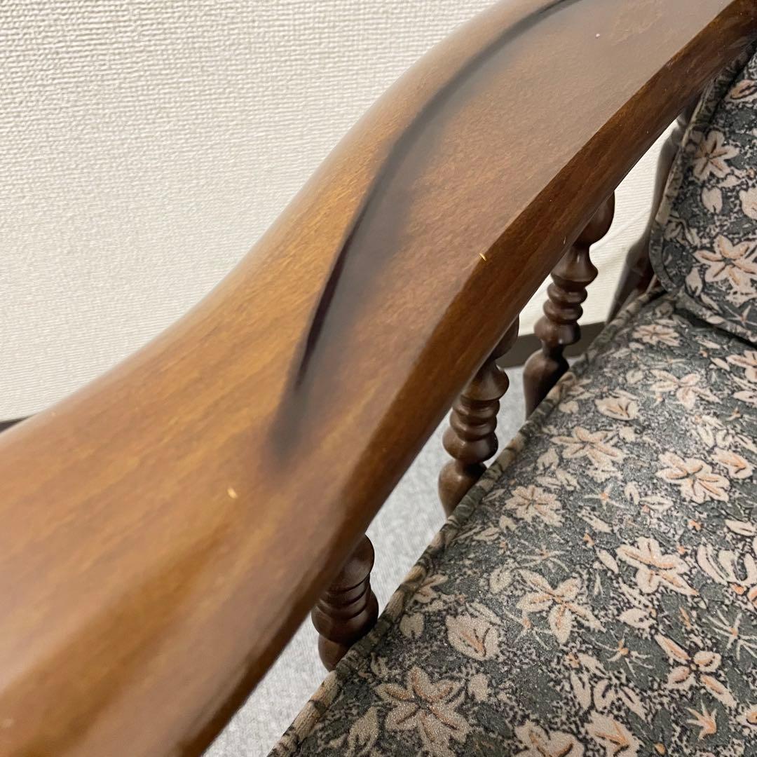 【美品】① カリモク WC6000 肘掛け椅子 1P一人掛けソファ