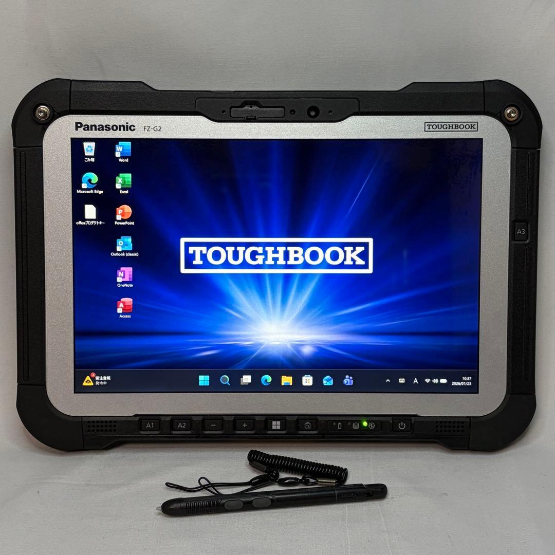 美品 TOUGHBOOK FZ-G2 第10世代 i5 8GB 256 オフィス
