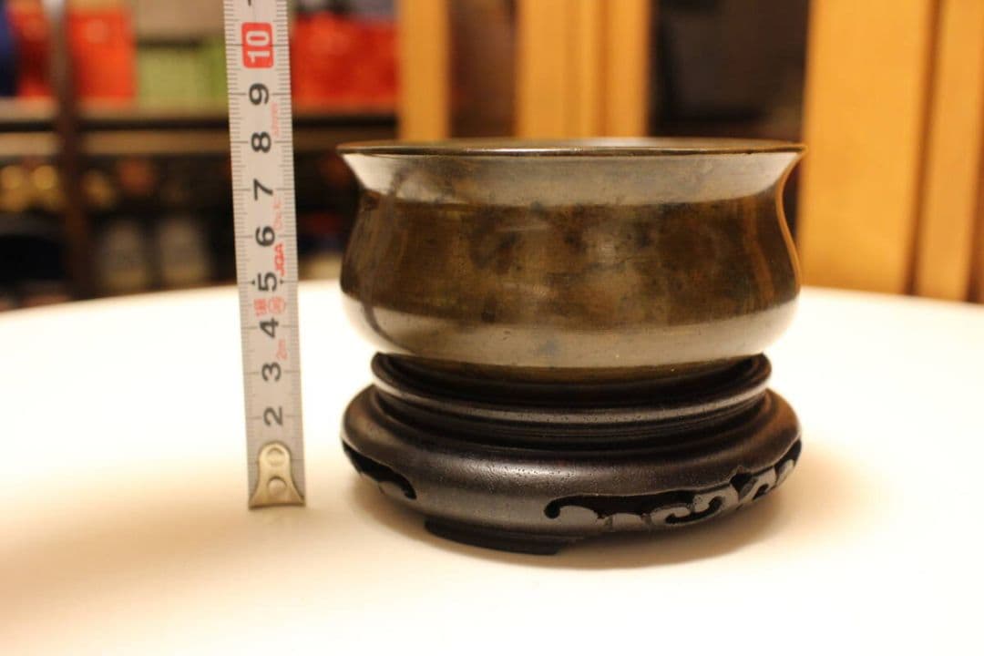 大明宣徳年製　　銅香炉　中国