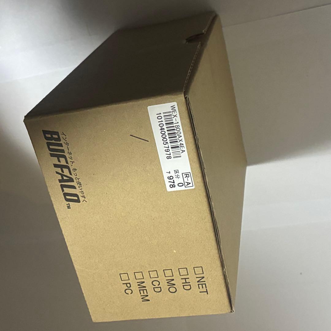 バッファロー WEX-1800AX4EA Wi-Fi 6 11ax 対応中継機