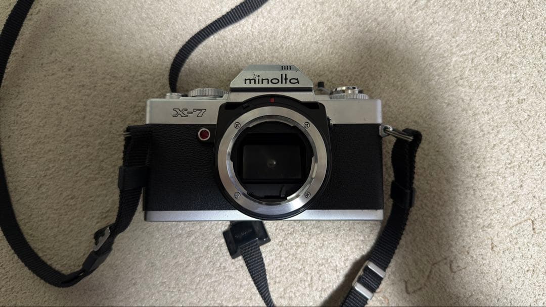 フィルム一眼3台Canon FTb、Minolta X7、Ricoh XR500