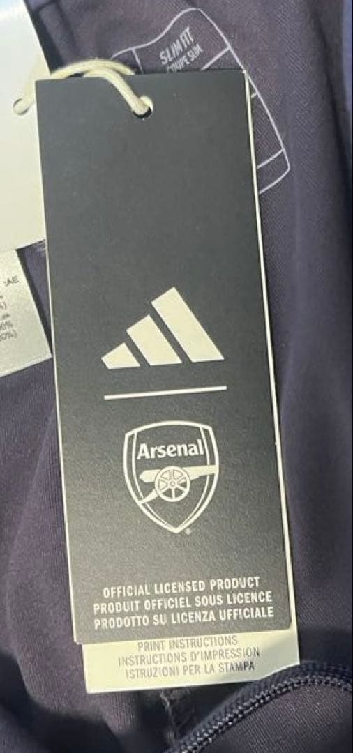 adidas アーセナル　トラックパンツ　トレーニングパンツ　ジャージ　新品