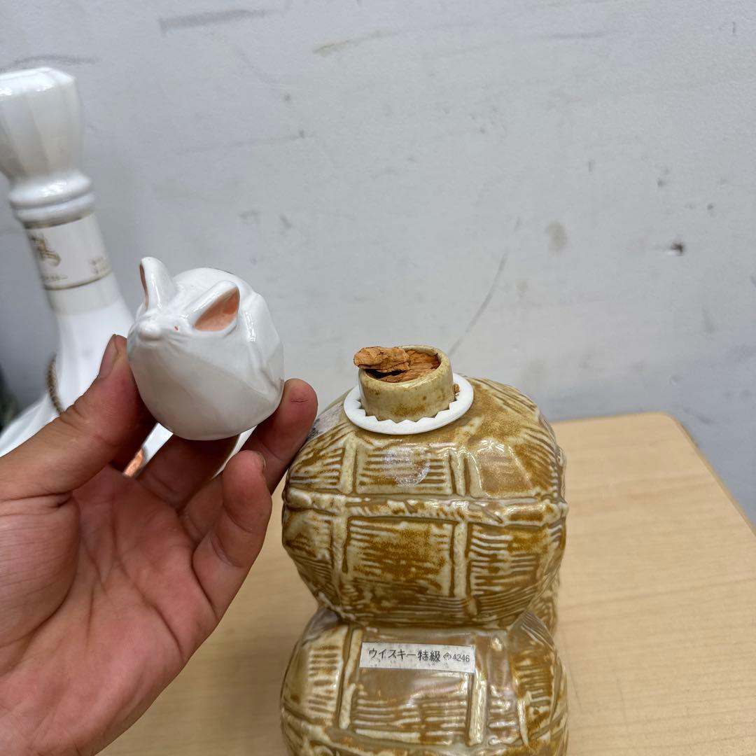 E*3様 ￼TG80ウイスキー 陶器ボトル デキャンタ 7本 まとめ売り