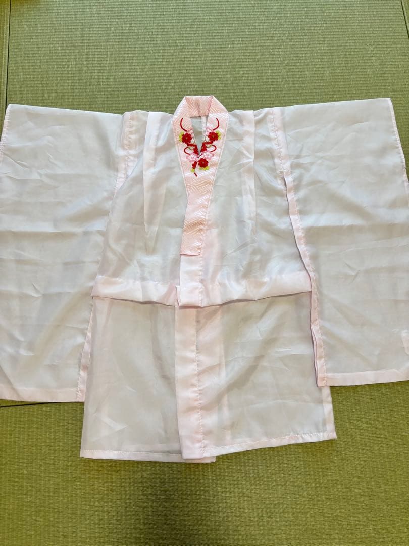 マユミブランド 3歳 七五三 赤 着物 フルセット