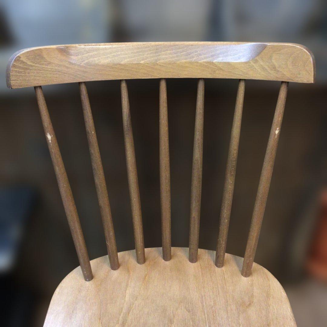 TON社 アイロニカチェア ウインザーチェア USED キズ有 北欧 引取歓迎