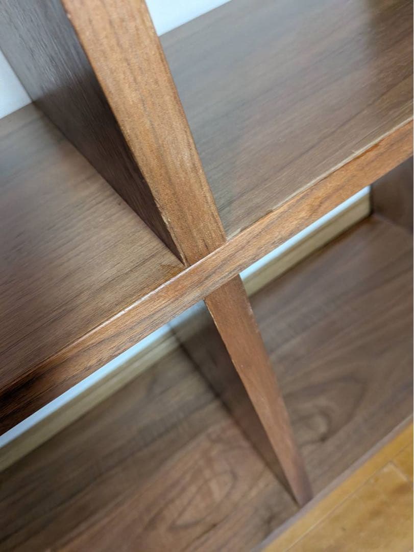 ■送料込■無印 スタッキングシェルフ 2×2 木製家具 棚 ラック収納MUJI