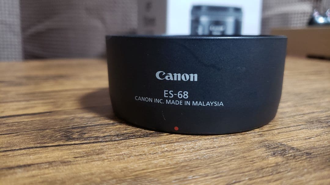 Canon EF 50mm f/1.8 STM レンズ フード プロテクター付