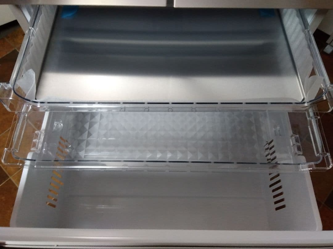 未使用 日立ノンフロン冷凍冷蔵庫 R-HWS47S 470L 23年製 右開き