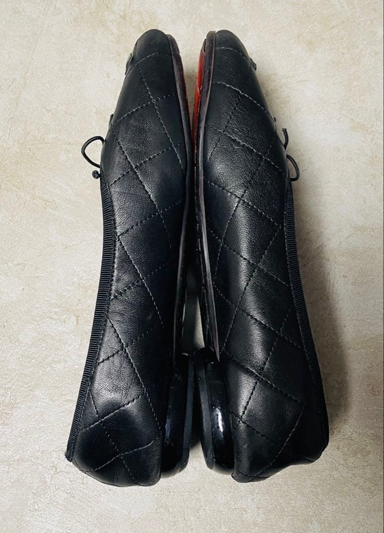 CHANEL カンボンライン　バレエシューズ　バレリーナ　39(25cm)