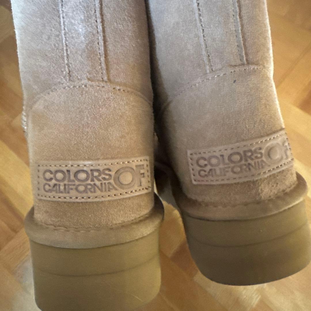 【とんちゃん】カラーズオブカリフォルニア MOUTON ブーツ