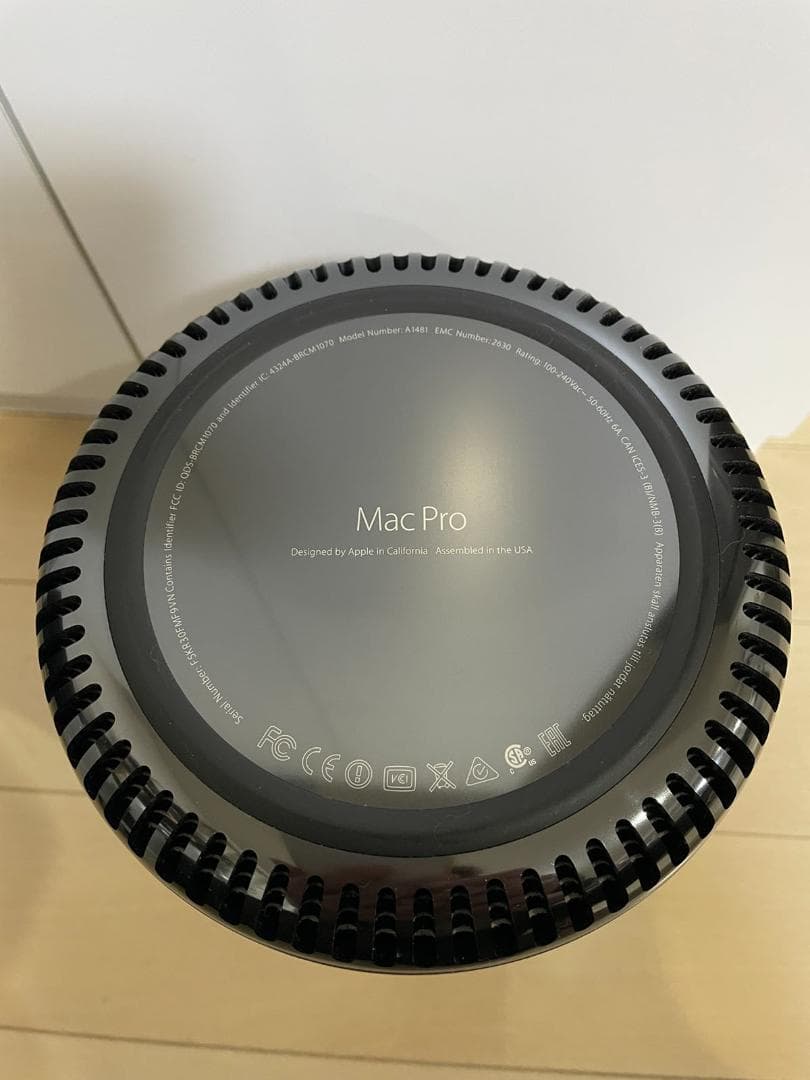【ジャンク】Mac Pro Late2013⑤mem16GB SSD1TB