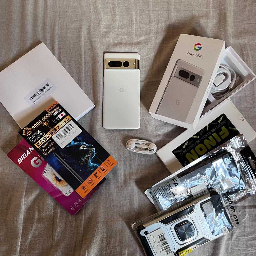 美品 Google Pixel 7 Pro 128GB 白 電池良好