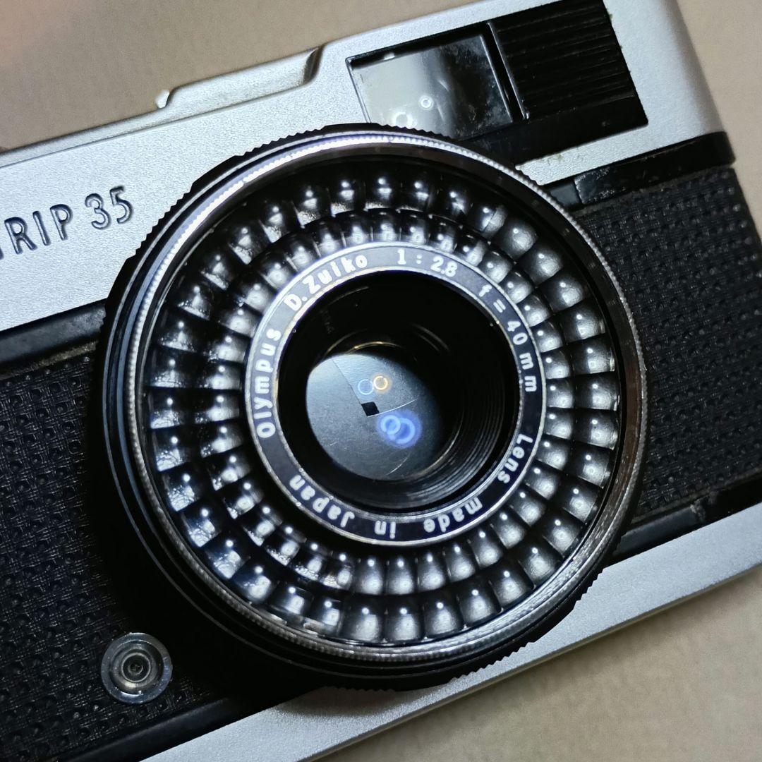 フィルムカメラ【整備、完動品、美品】オリンパス　トリップ35