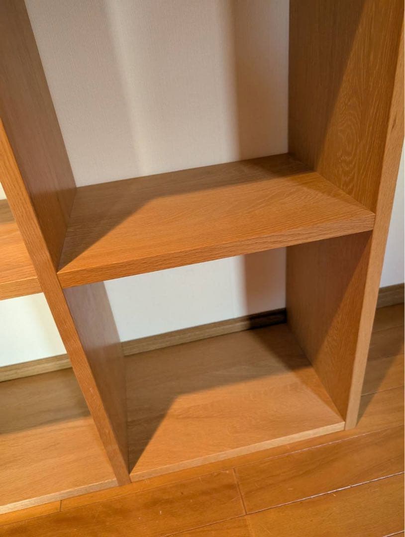 ■送料込■無印良品 Muji オーク スタッキングシェルフ 木製家具 棚