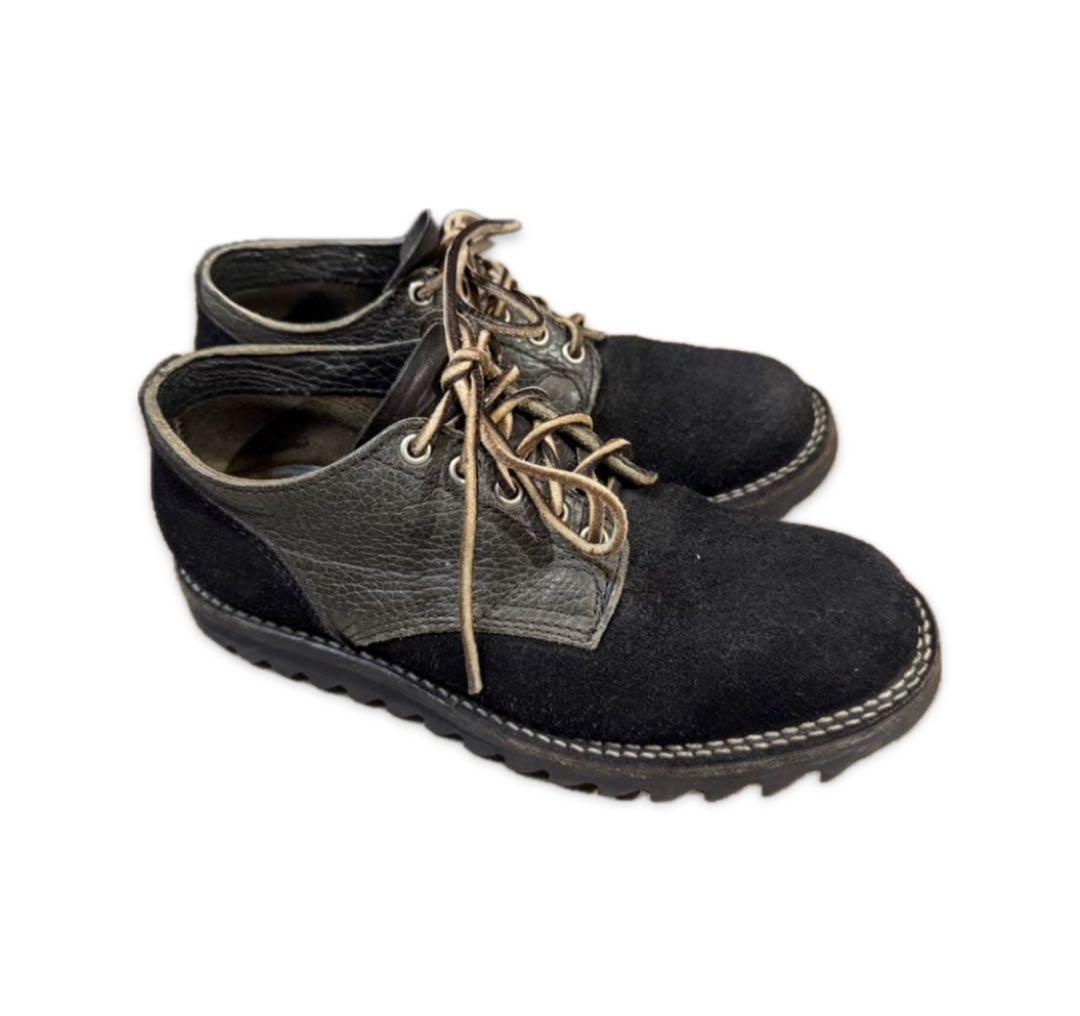 VIBERG Oxford ROUGHOUT×BULLHIDE 7.5