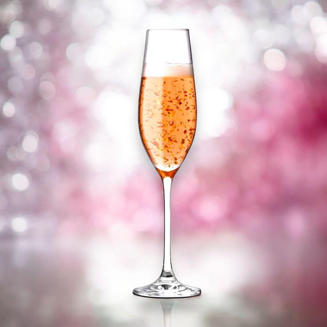 ドイツ フェリスタス❣️ロゼ ゴールド❣️金箔入り ギフトBOX入り750ml 6本