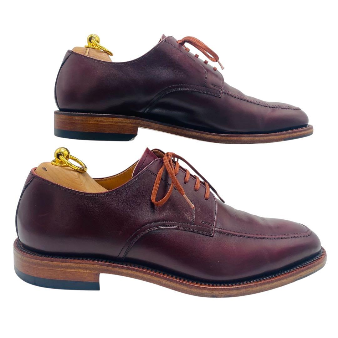 【美品】SCOTCH GRAIN スコッチグレイン Uチップ ダービーシューズ