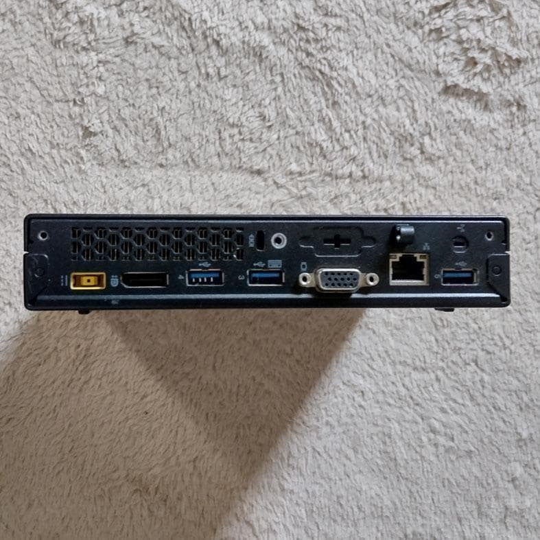 ミニPC lenovo ThinkCentre M93p 8GB SSD128GB