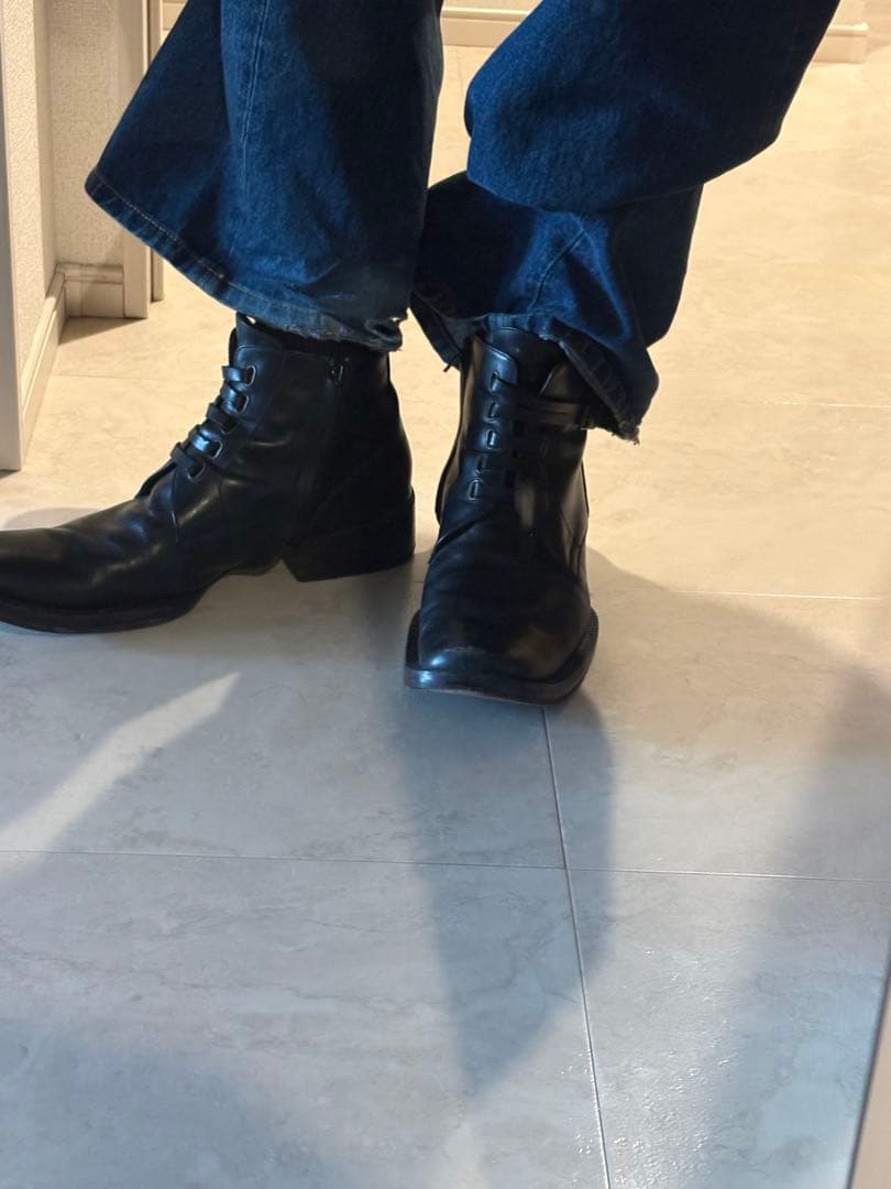 靴 JEAN PAUL GAULTIER archive leather shoes