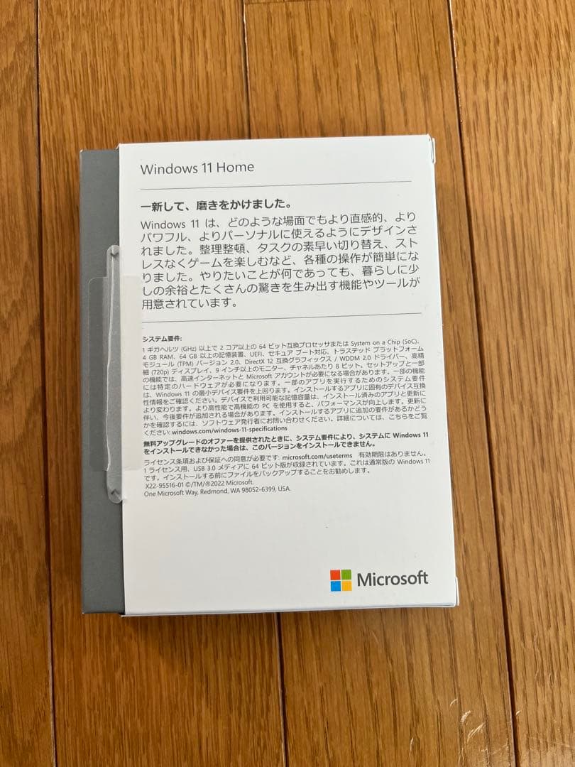 Windows11  パッケージ版