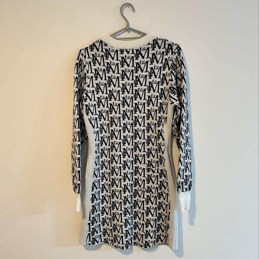 muta ゴルフ　ジャガード　ニットワンピース¥5,000-値下げしました