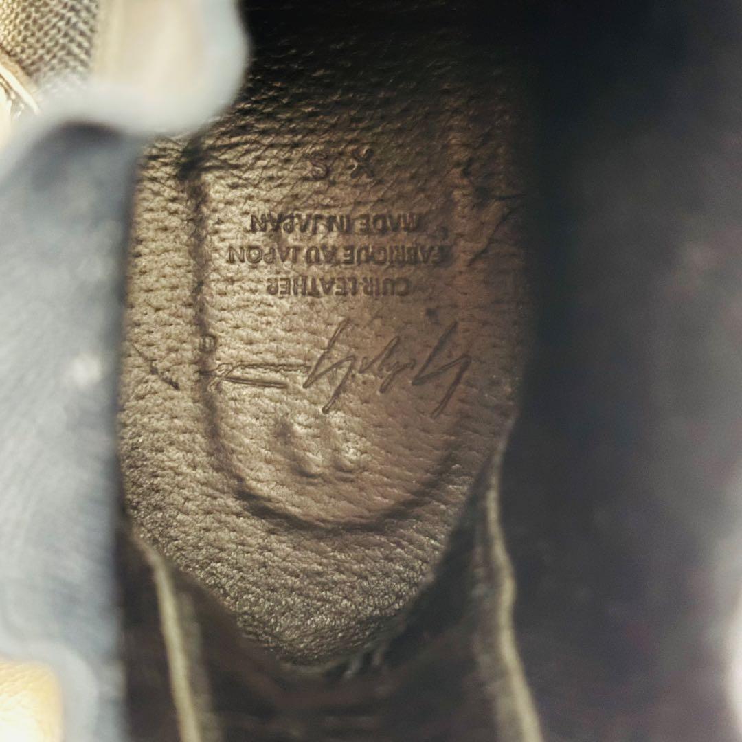 2734　MILO　ヨウジヤマモト　サイドゴアブーツ 厚底ブーツ　ブラック