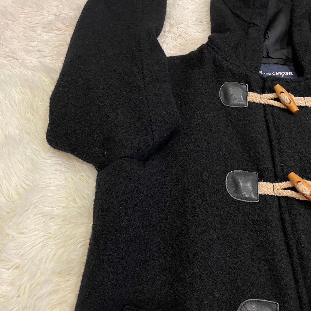 コムデギャルソン オム メンズ M相当 ダッフルコート ダークネイビー