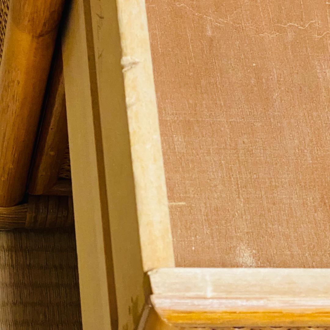 ラタン 籐 棚 チェスト 2段 4口 W90cm D41cm H40.5cm