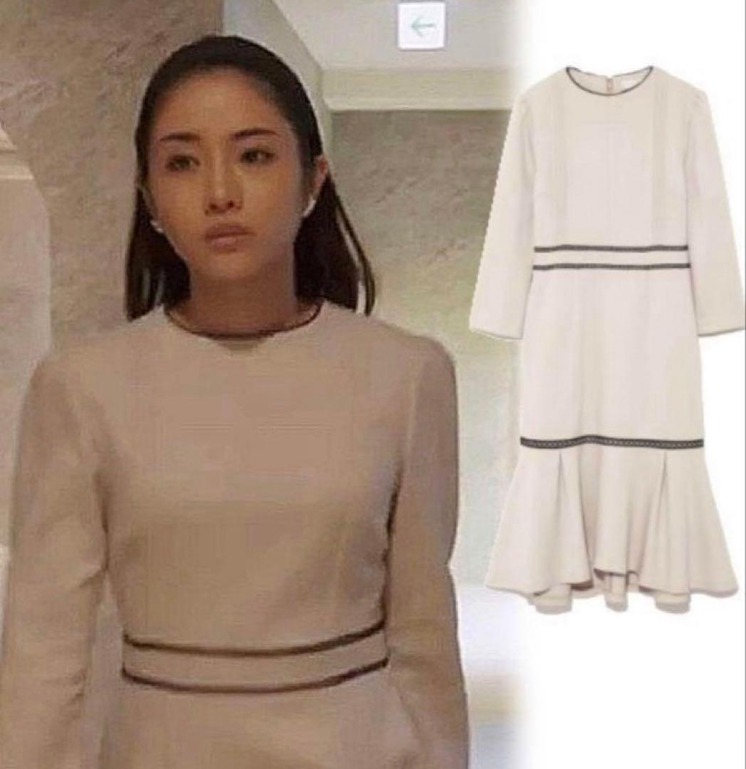 セルフォードcelfordレース切り替えワンピース石原さとみフォーマル式佳子様