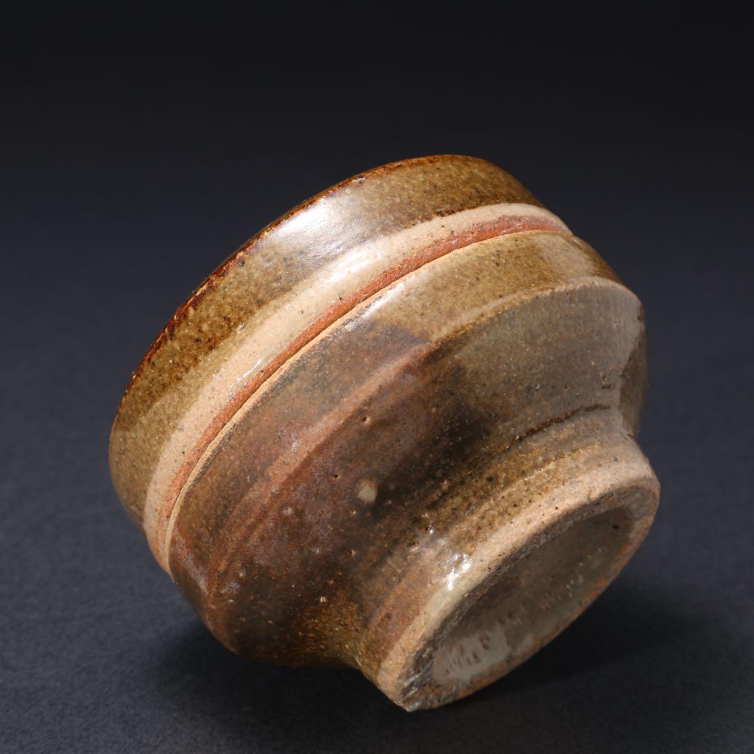 浜田庄司　鉄絵とうきび文合子　人間国宝　香合　R1613K2