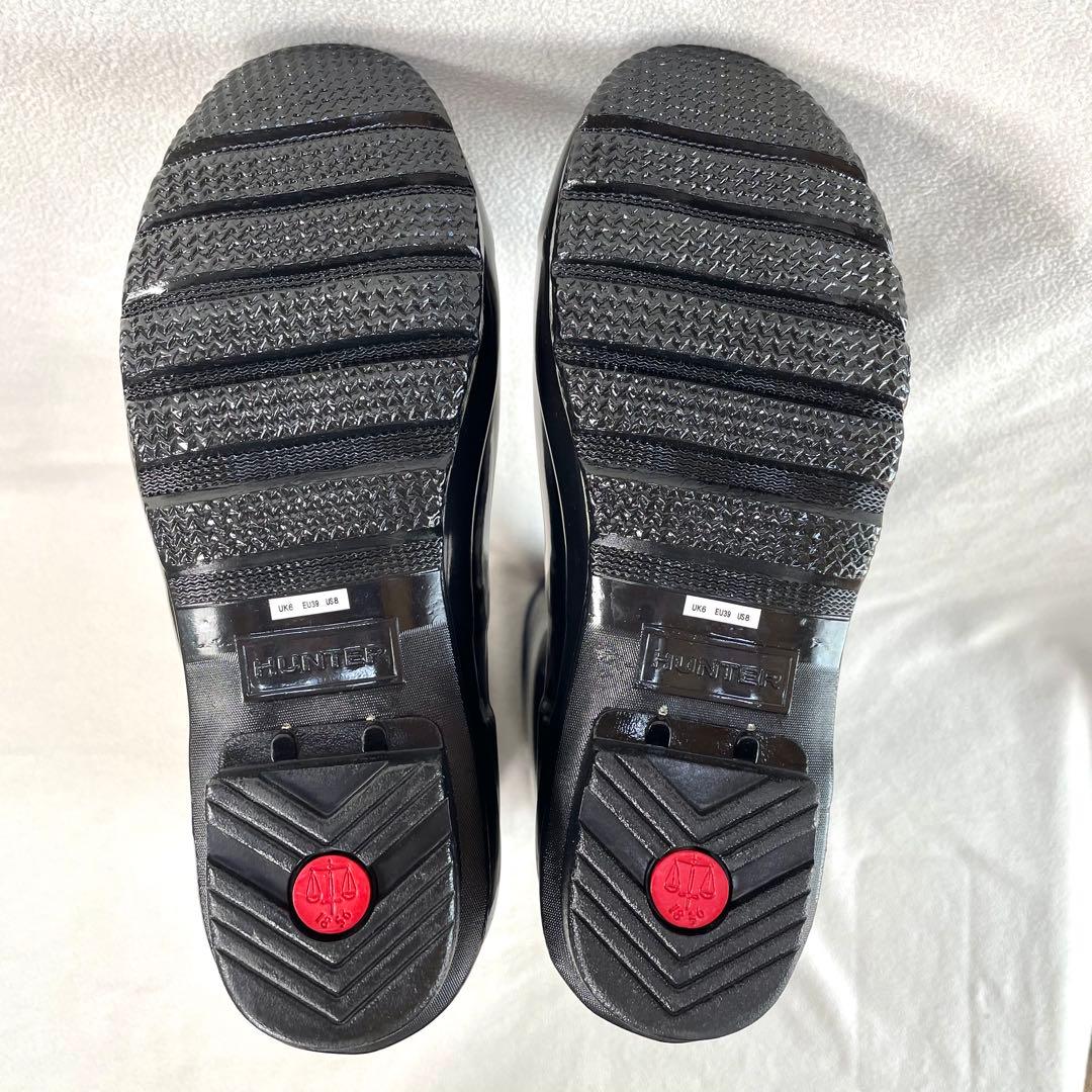 極美品✨ハンター グロス トールブーツ グラデーション ロング 艶あり 長靴