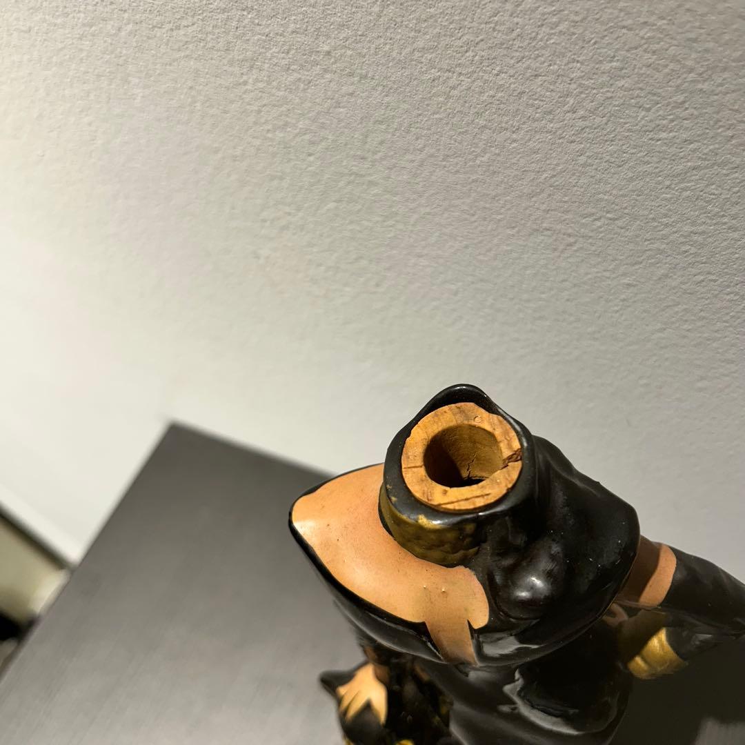 置物 60s woman&panther decanter