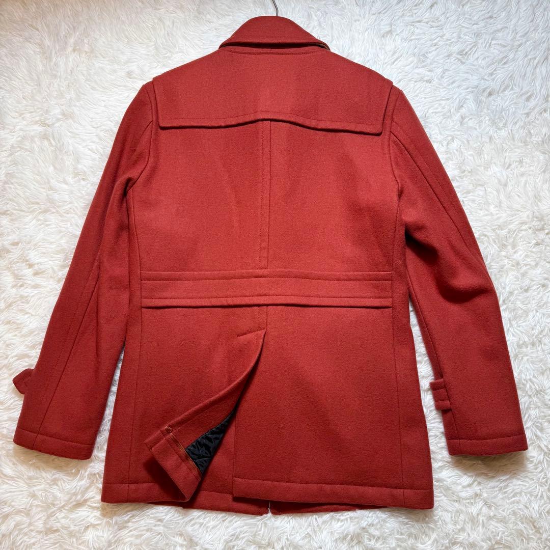 未使用に近い バーバリーブラックレーベル ダッフルコート ウール トグル