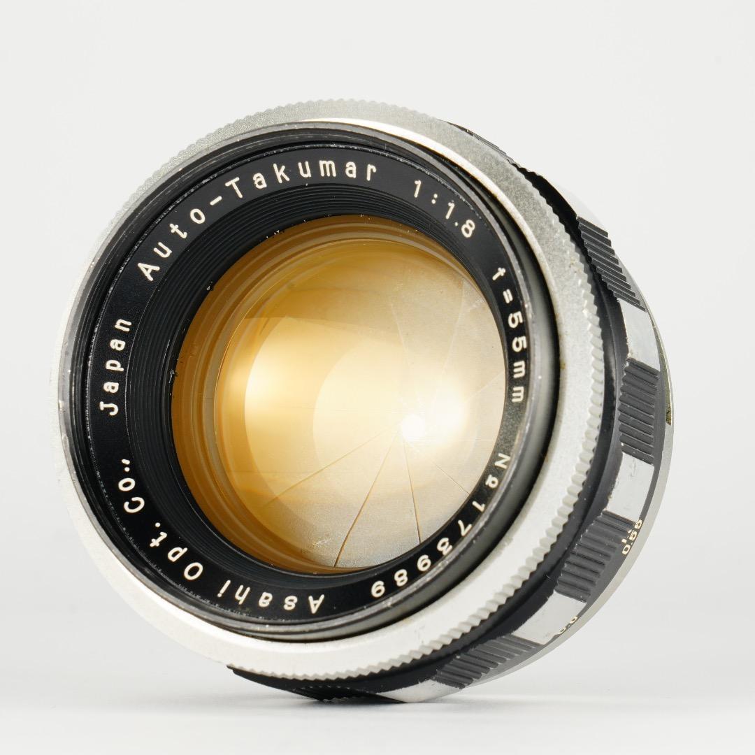 希少 pentax Auto Takumar 55mm f1.8 ゼブラ 989
