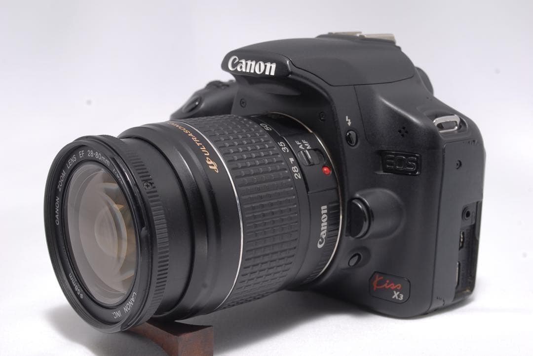 キヤノン Kiss X3★28-80mmUSM標準レンズセット★カメラデビュー✨