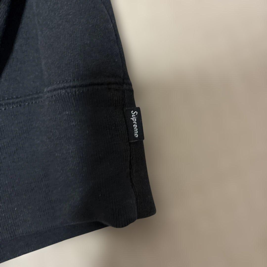 supreme box logo crewneck ブラック