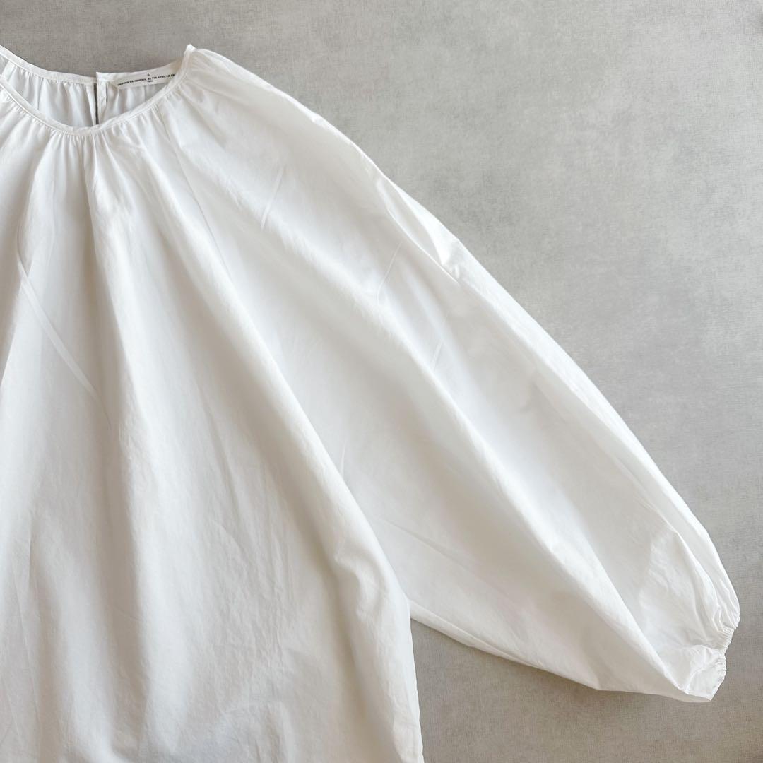 美品▲Deuxieme Classe///ラグランスリーブブラウス▲ホワイト