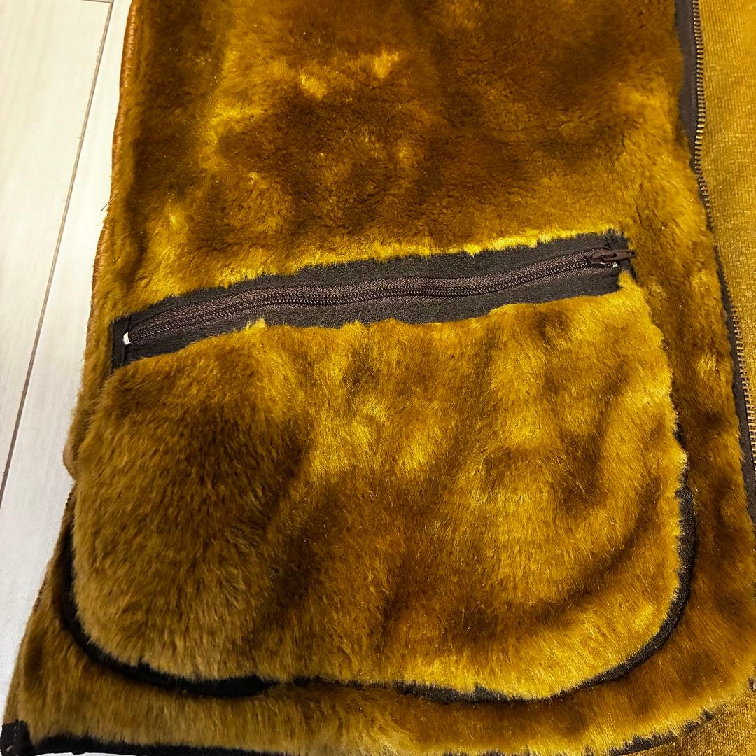 Barbour ブラウン フリース ベスト