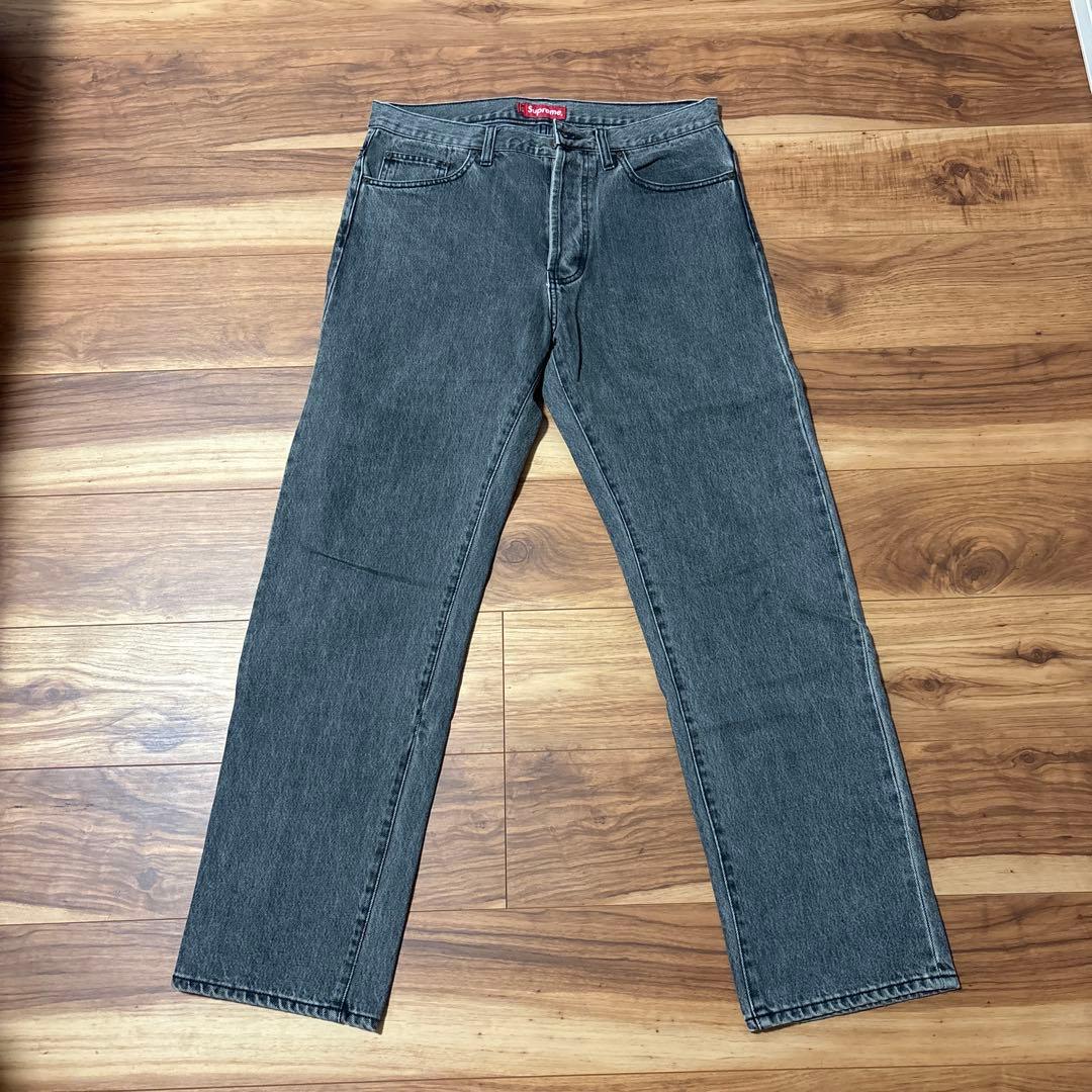 かわち☆Supreme Regular Jean \"Black\" 32