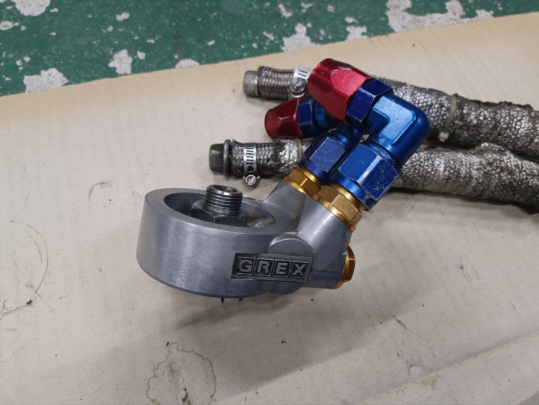 TRUST GReddy オイルクーラー　AE86 トラスト