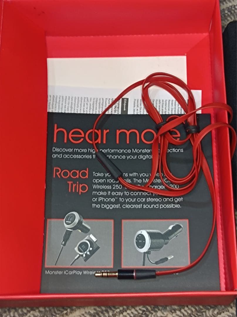 八6037【未使用品】beats by dr.dre tour イヤホン