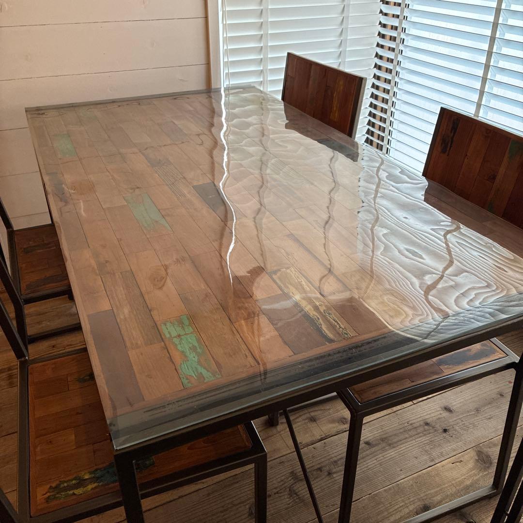 D-Bodhi FERUM INDUSTRIAL ダイニングテーブルセット