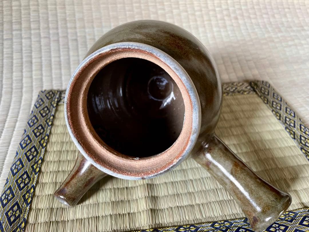 浜田庄司　鉄砂急須